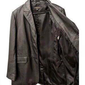 Golden Bear San Francisco Leather Overcoat – Men’s XL – Made in USA